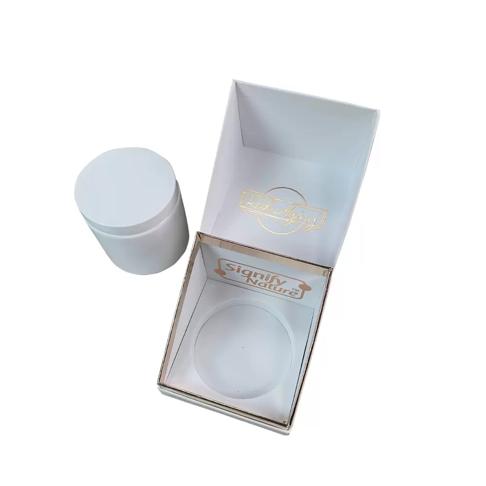 Thumbnail of printed candle box for branded candle retail packaging